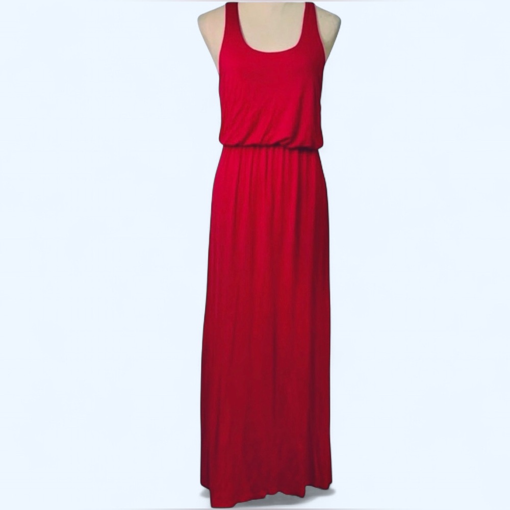 Sporty Racer Back Maxi Dress (Like New)